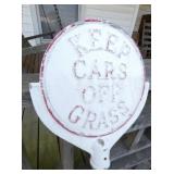 VIEW 4 11X63 CAST EMB. SIGN