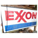 PLASTIC 8FT. EXXON SIGN