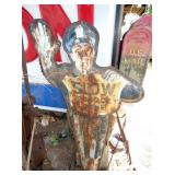 POLICEMAN SIDEWALK CROSSING SIGN