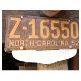 1952 NC TAG