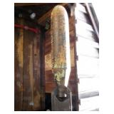 EARLY GLASS CUP DISPENSER