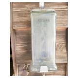 EARLY GLASS MAIL BOX