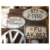 VIEW 2 CLOSEUP TAGS, EMBLEMS