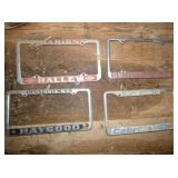 MARION, GASTONIA TAG FRAMES