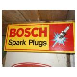 EMB. BOSCH SPARK PLUGS SIGN