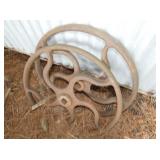 24IN IRON WHEELS