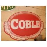 COBLE SIGN 21X16