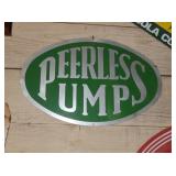 PEERLESS PUMPS SIGN