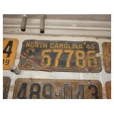 1945 NC LIC. TAGS