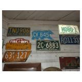 VARIOUS LIC. TAGS