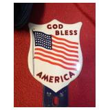 GOD BLUE AMERICAN TOPPER