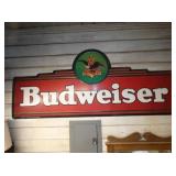 EMB. BUDWEISER SIGN