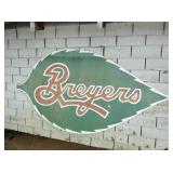 BREYERS DIE CUT SIGN