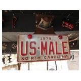 1979 US MALE NC LIC. TAG