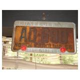 1955 CONFEDERATE TAG