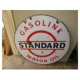 PORC. DS STANDARD MOTOR OIL SIGN
