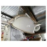 VARIOUS ENAMEL STATION LIGHTS