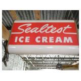SEALTEST ICE CREAM LIGHTUP SIGN