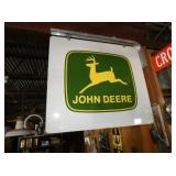 JOHN DEERE SIGN W/ BRACKET