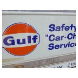 VIEW 4 GULF SIGN SELF FRAMED