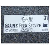 GRAIN & FEED SERVICE SIGN