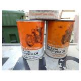 VIEW 2 CLOSEUP HARLEY CANS