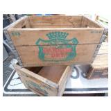 CANADA DRY WOODEN BOXES