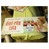 DIET RITE COLA CARDBOARD