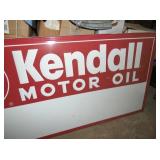 VIEW 3 EMB. KENDALL MOTOR OIL SIGN