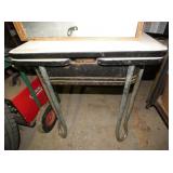 ENAMEL TOP KITCHEN TABLE