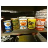 VARIOUS OIL CANS