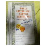 SEV. SHELL LUSTUR SEAL CERTIFICATES