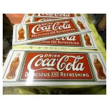VIEW 3 COCA COLA SIGNS 17X6