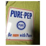 PORC. PURE PEP PUMP PLATE