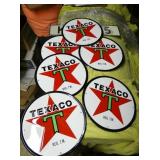 12IN EMB. TEXACO SIGN