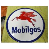 12IN EMB. MOBILGAS W/ PEGASUS