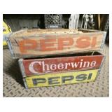 PEPSI, CHEERWINE CRATES