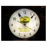 15IN JOHN DEERE CLOCK