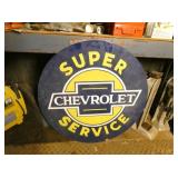 VIEW 3 SIDE 2 PORC. CHEVROLET SIGN