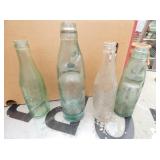 DR. PEPPER, MINERAL WATER BOTTLES