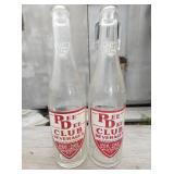 10OZ PEE DEE WADESBORO NC BOTTLES