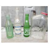MILKAY, 7UP, OTHER BOTTLES