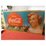COCA COLA DS CARDBOARD 36X20