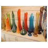 VARIOUS CARNIVAL VASES