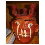 MARVIN BAILEY FACE JUG