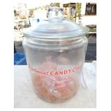 PIEDMONT CANDY STORE JAR