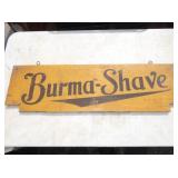 BRUMA SHAVE SIGN