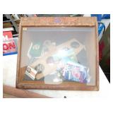 SLANT FRONT DISPLAY CASE