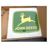 OLD STOCK JOHN DEERE COOKIE CUTTER SIGN