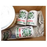 QUAKER STATE OIL CANS